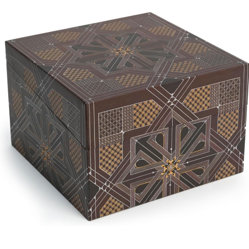 Paperblanks | Dhyana | Kirikane Collection | Memento Box | Square Mini